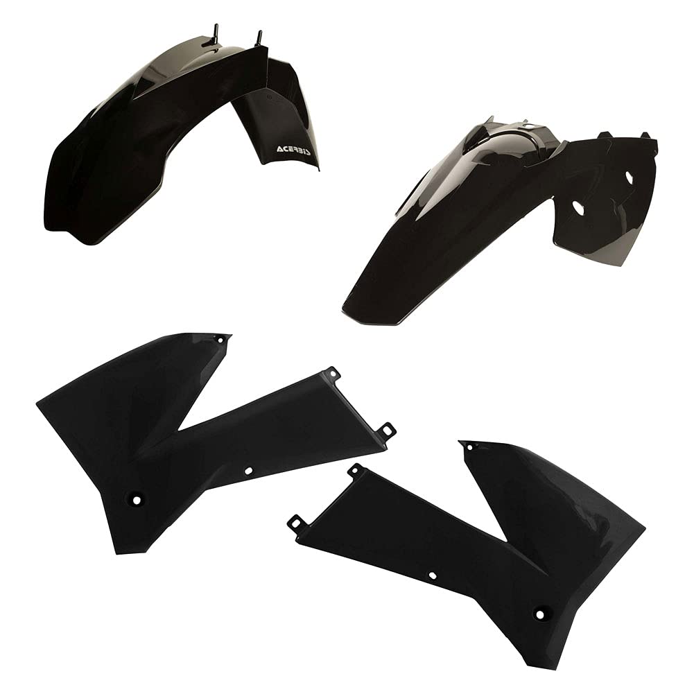 Amazon.com: Acerbis Replica Plastic Kit Black for KTM 400 EXC 4